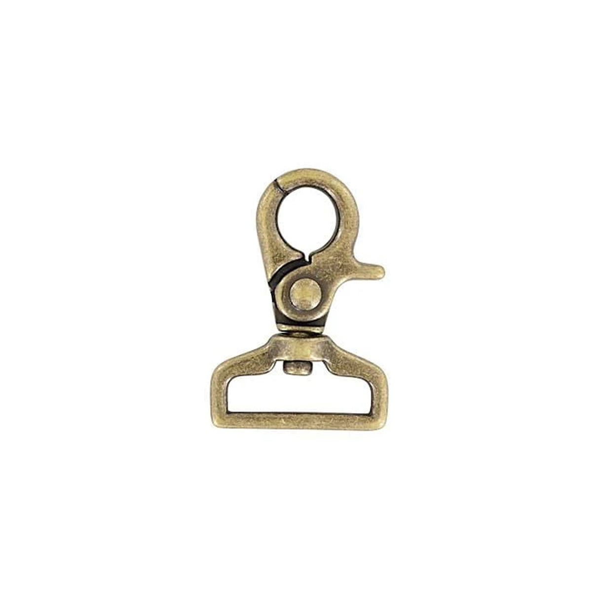 1" Antique Brass, Trigger Swivel Snap Hook, Zinc Alloy-PK4