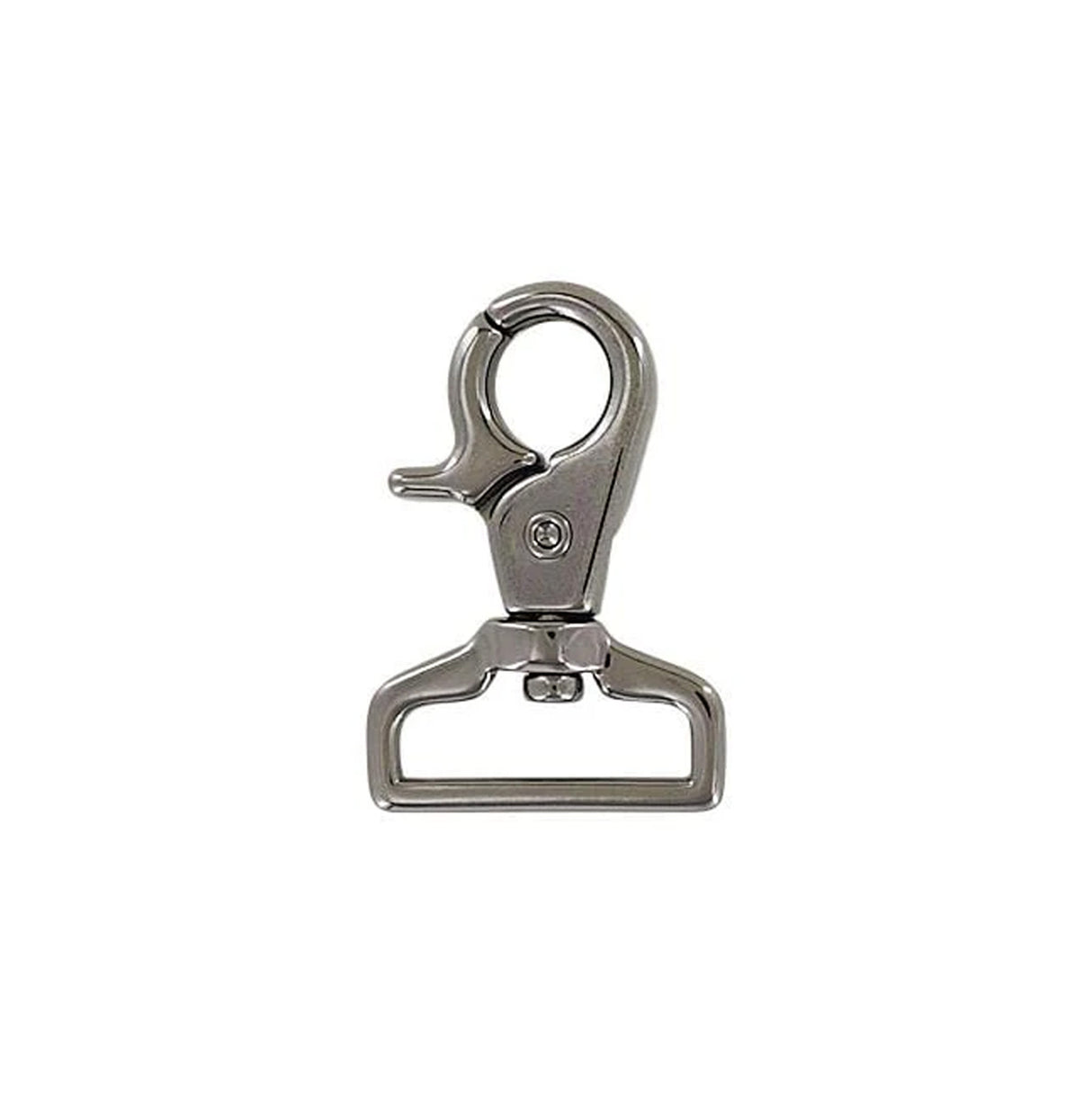 1" Shiny Gunmetal, Trigger Swivel Snap Hook, Zinc Alloy-PK4