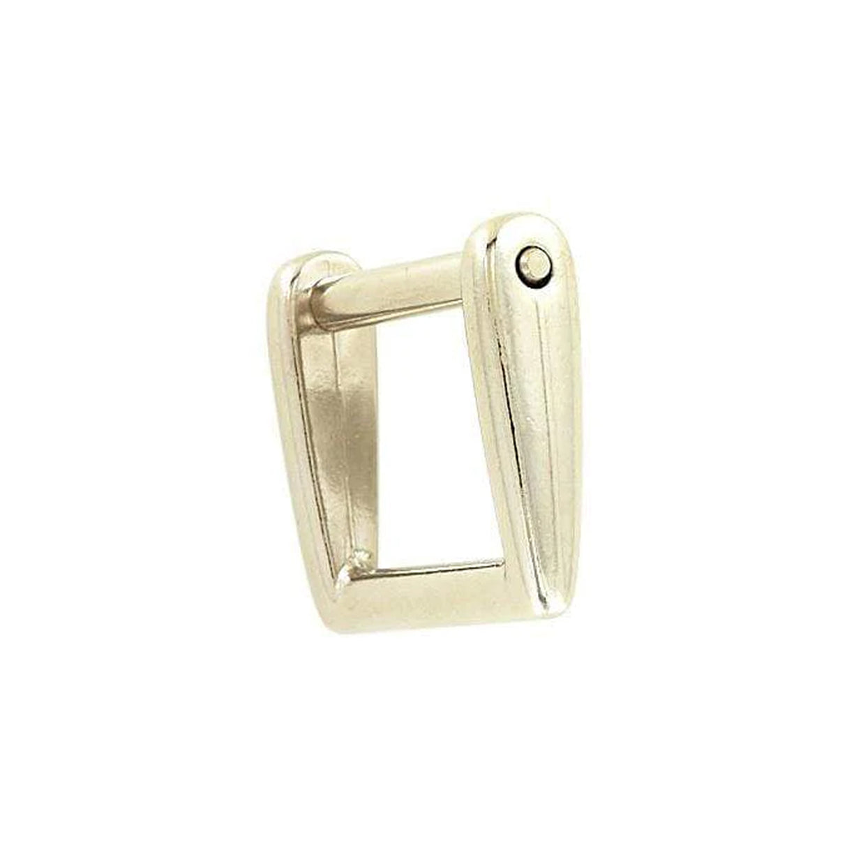 1" Nickel, Handle Loop with Spring Pin, Zinc Alloy