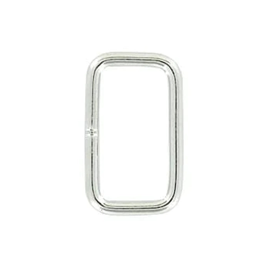 1" Nickel, Welded Rectangular Ring, Steel
