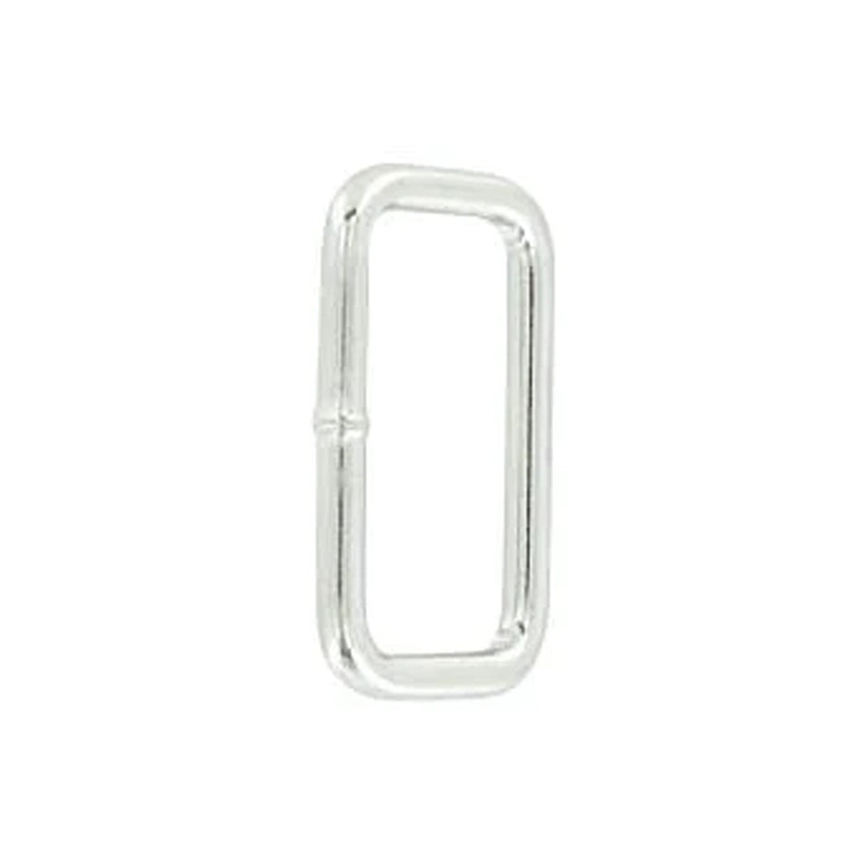 1" Nickel, Welded Rectangular Ring, Steel