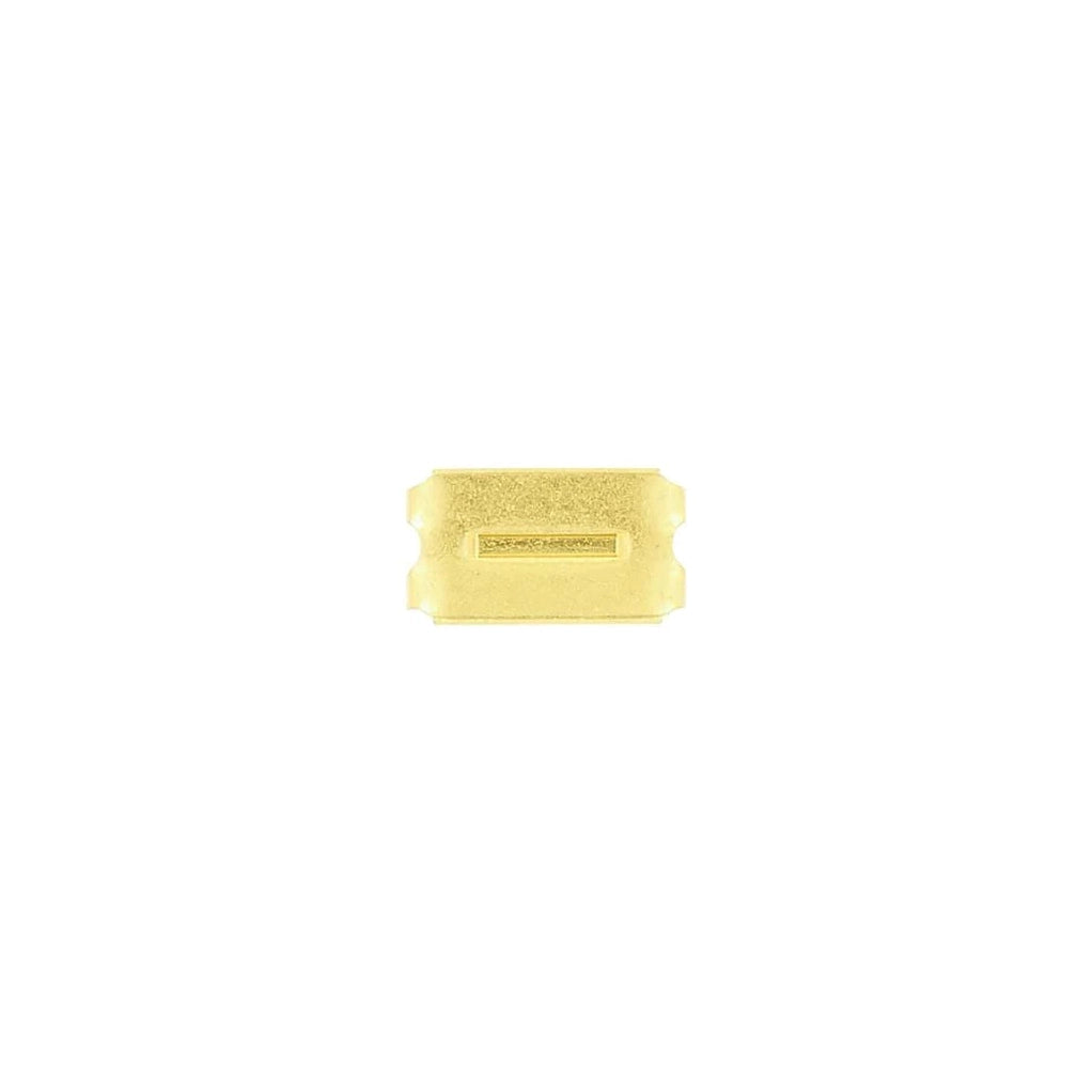 #10 Brass, YKK 4-Prong Bottom Stop, Zinc Alloy-PK10