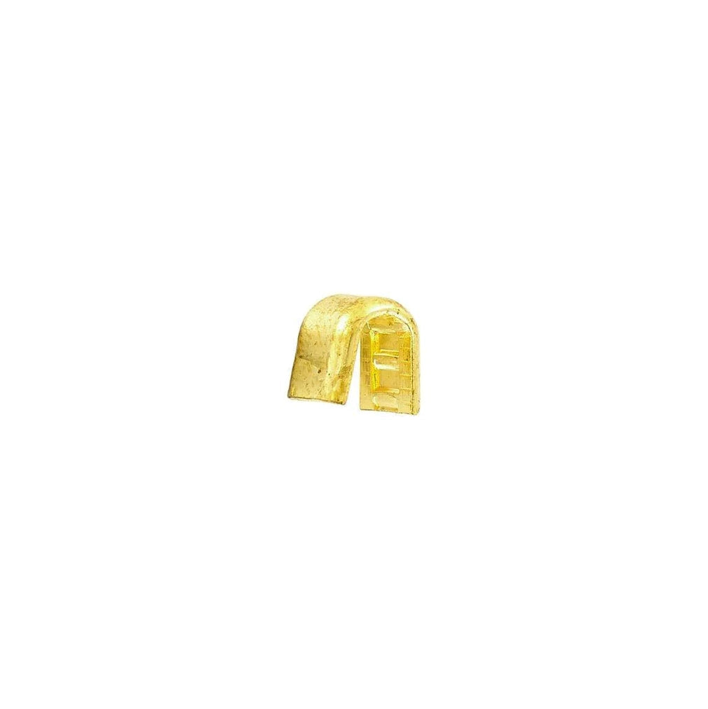 #10 Brass, YKK Top Stop, Zinc Alloy-PK10