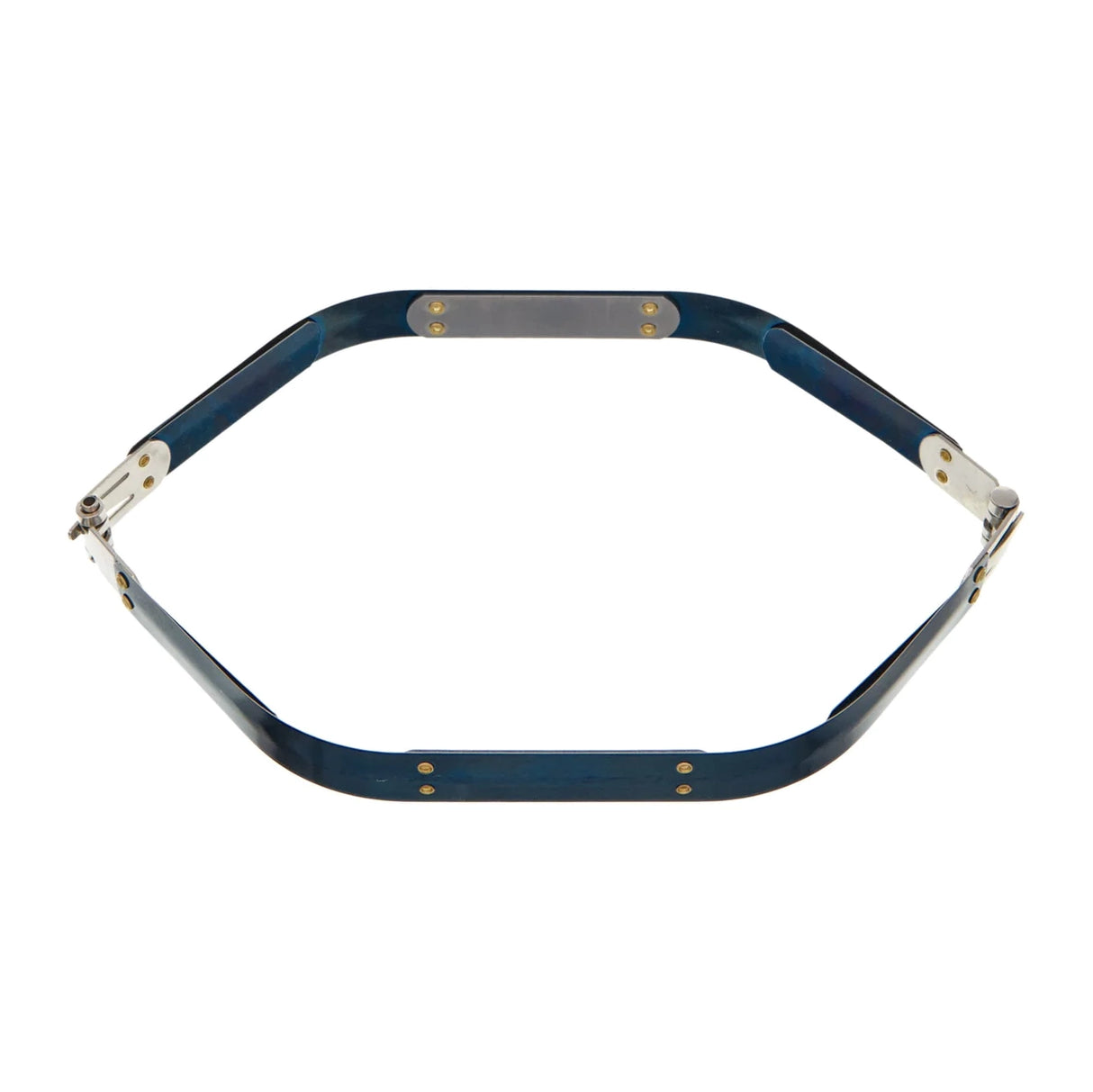 10" Facile Hexagonal Frame With Nickel Hinges, Steel