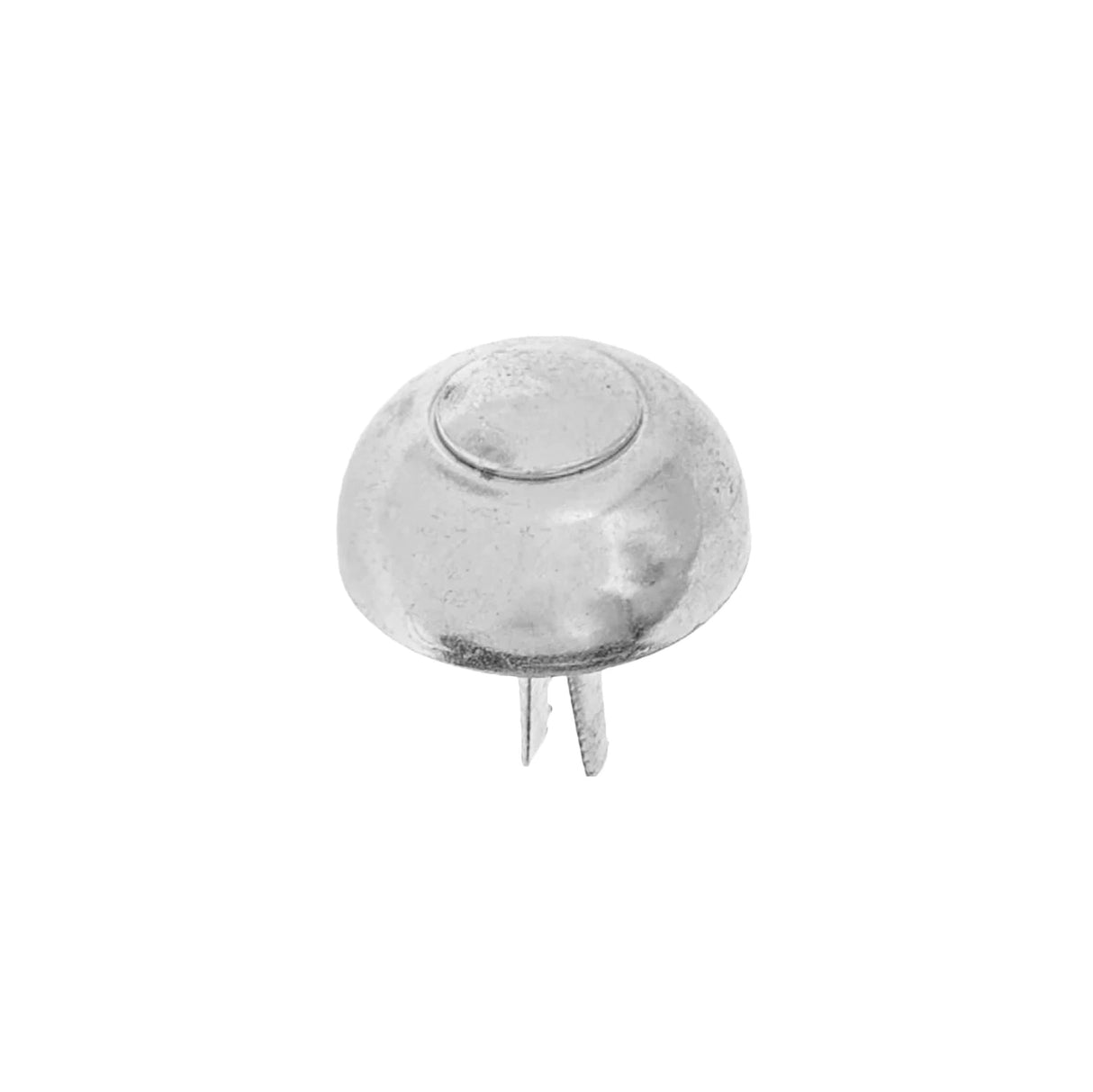 18mm Nickel, Round Handbag Bottom Stud, Steel-PK10