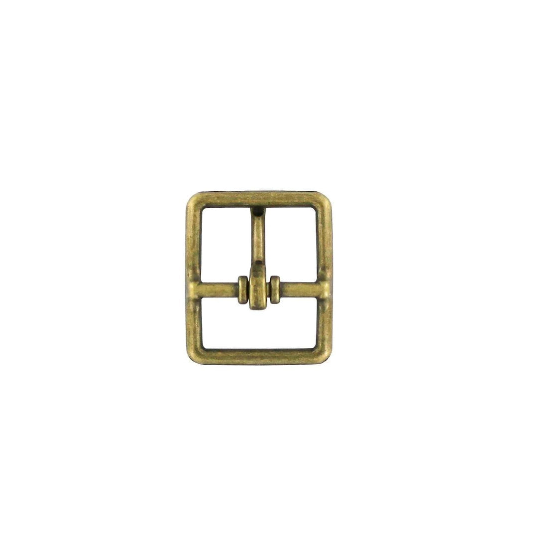 3/4" Antique Brass, Center Bar Buckle, Zinc Alloy