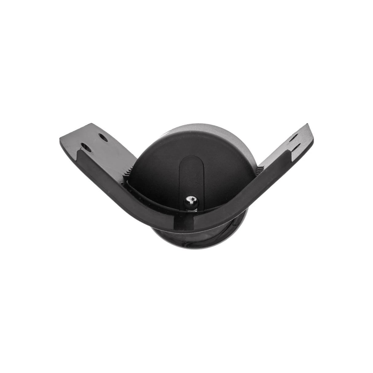 70mm Black, Ball Bearing Inline Skate Wheel w/ Housing, Plastic