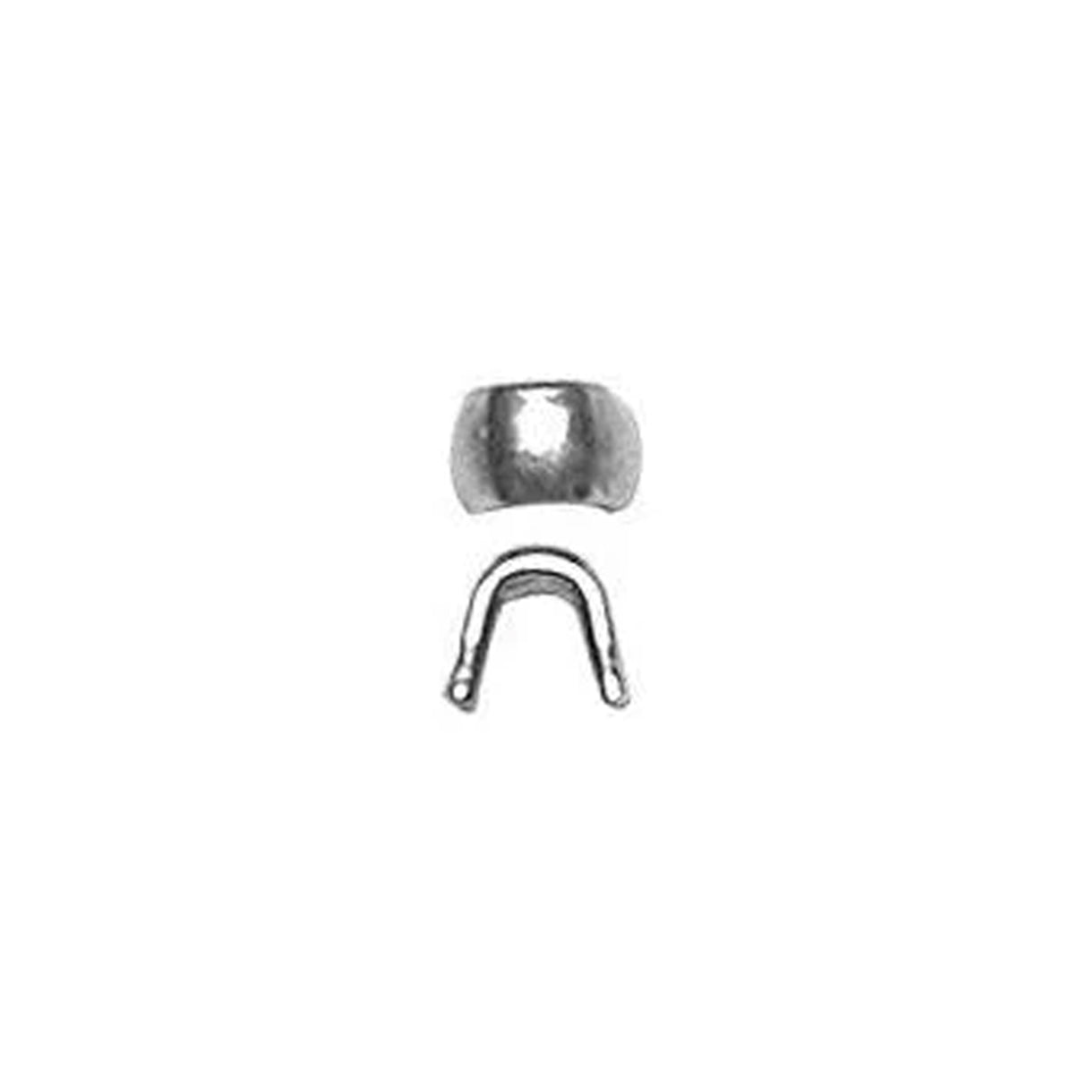 #5 Nickel, Dunlap Top Stop, Zinc Alloy-PK10