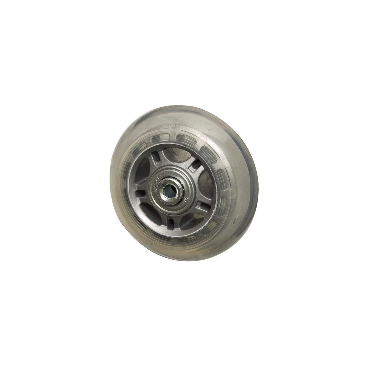 60mm Grey, Quiet Inline Skate Wheel, Plastic