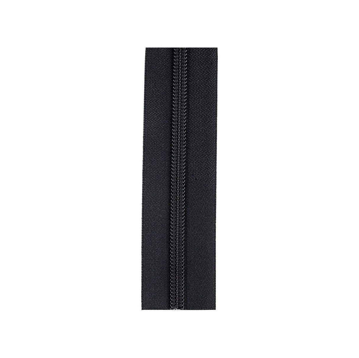 #8 Black, YKK Coil Zipper Tape, Nylon