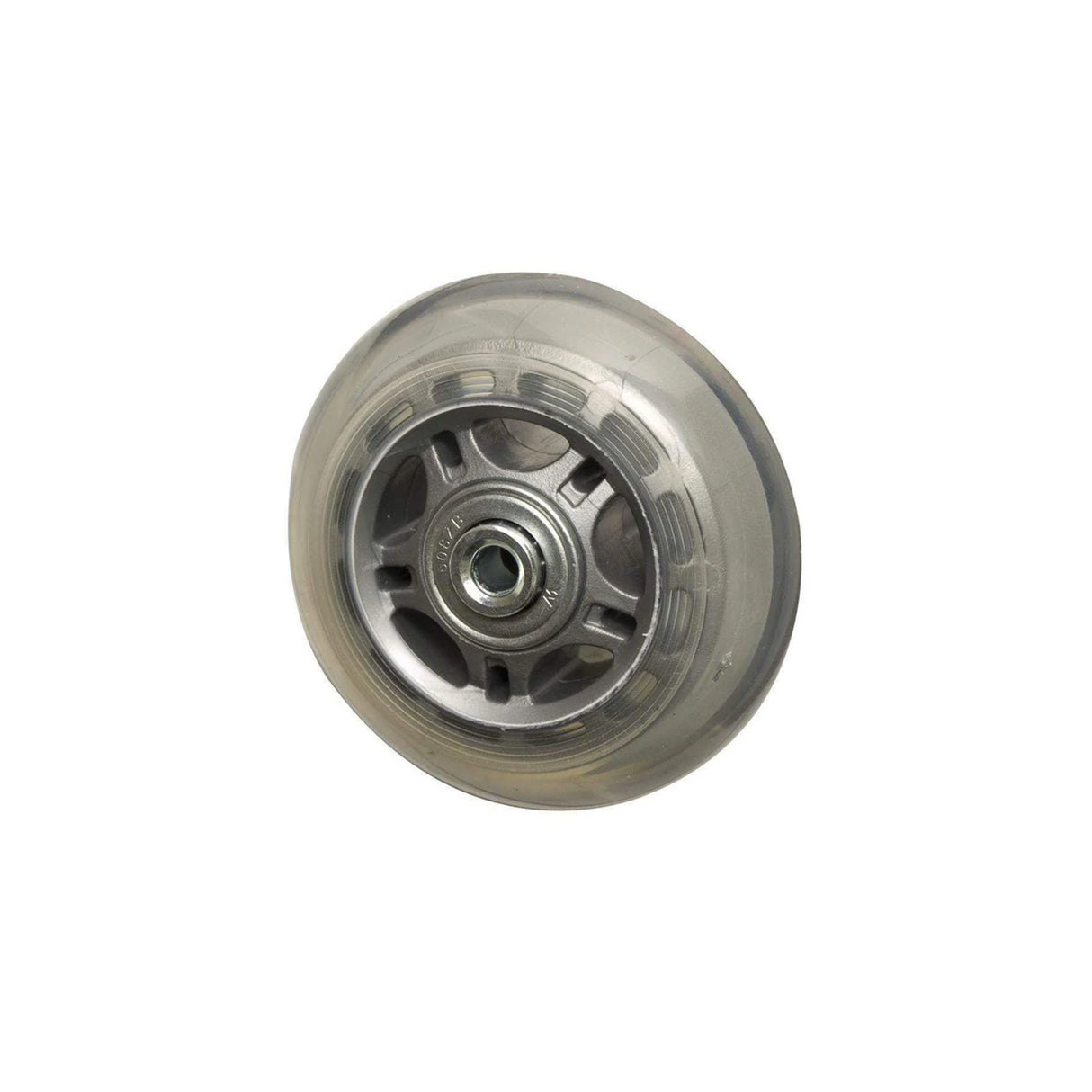 80mm Grey, Quiet Inline Skate Wheel, Plastic
