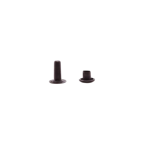 9mm Black, Single Cap Jiffy Rivets, Solid Brass-100ct, #NB309S-SBBK