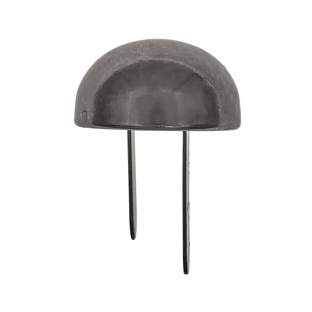 12mm Black/Nickel, Bottom Stud, Zinc Alloy-PK10