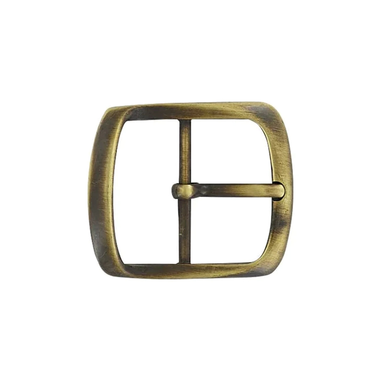 1 1/2" Antique Brass, Center Bar Buckle, Zinc Alloy