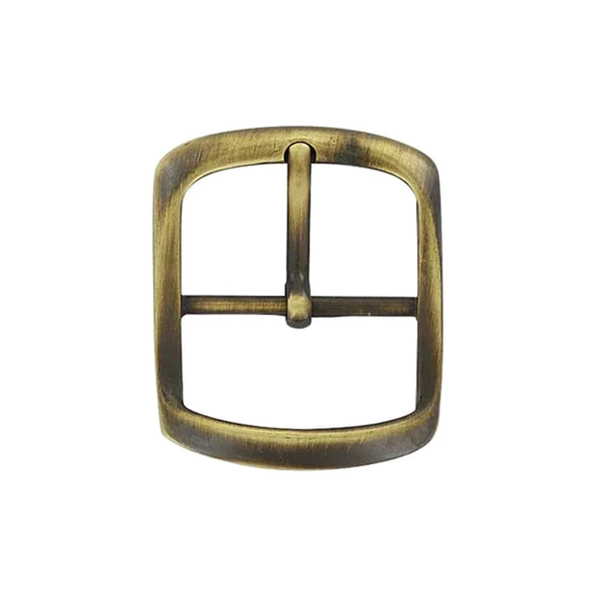 1 1/2" Antique Brass, Center Bar Buckle, Zinc Alloy