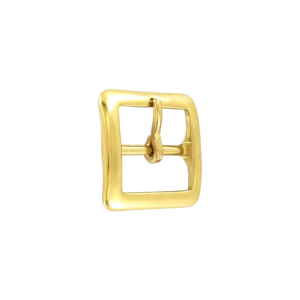 1 1/2" Brass, Sam Browne Center Bar Buckle, Solid Brass
