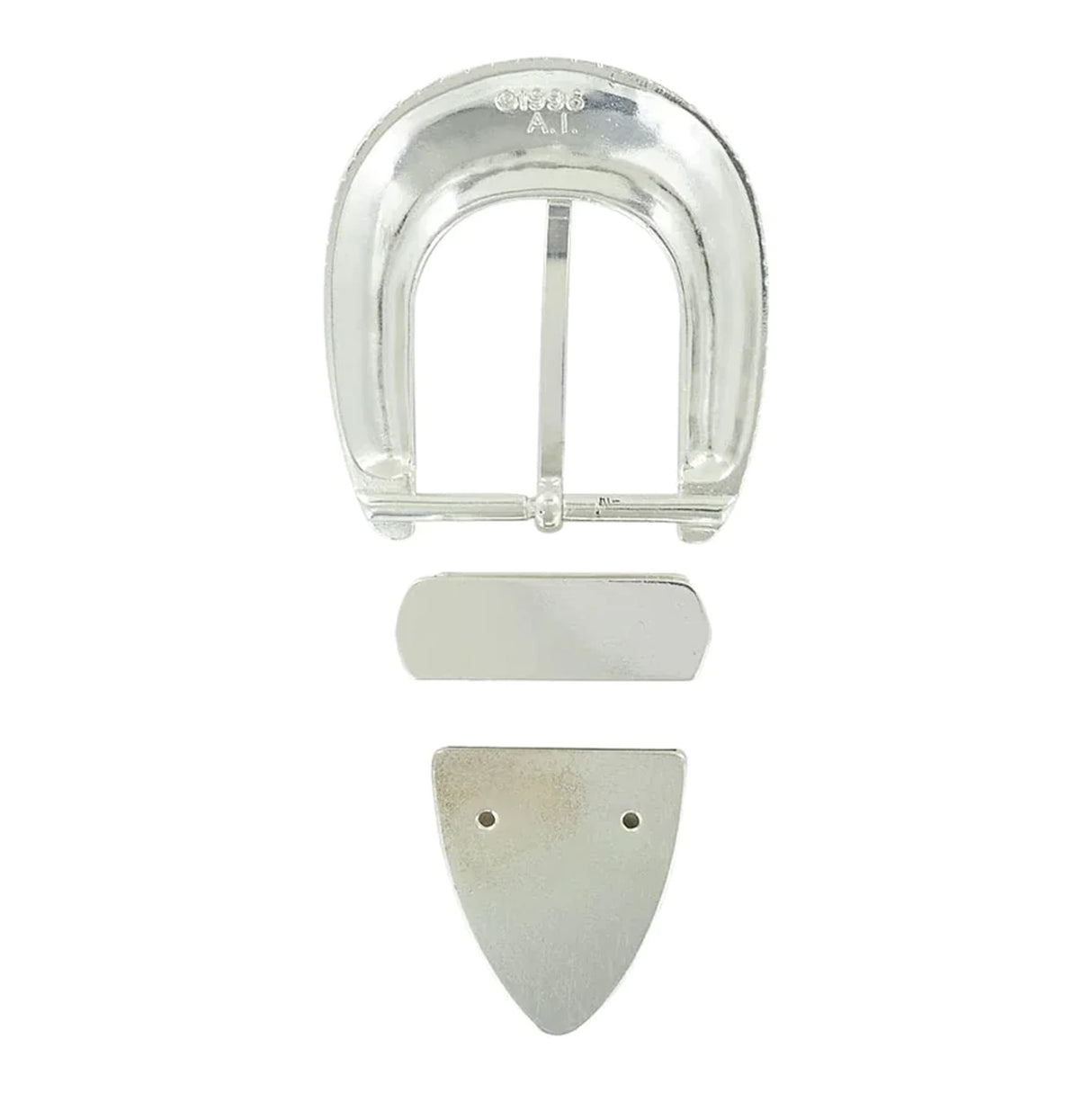 1 1/2" Nickel, Sedona Buckle Set, Zinc Alloy