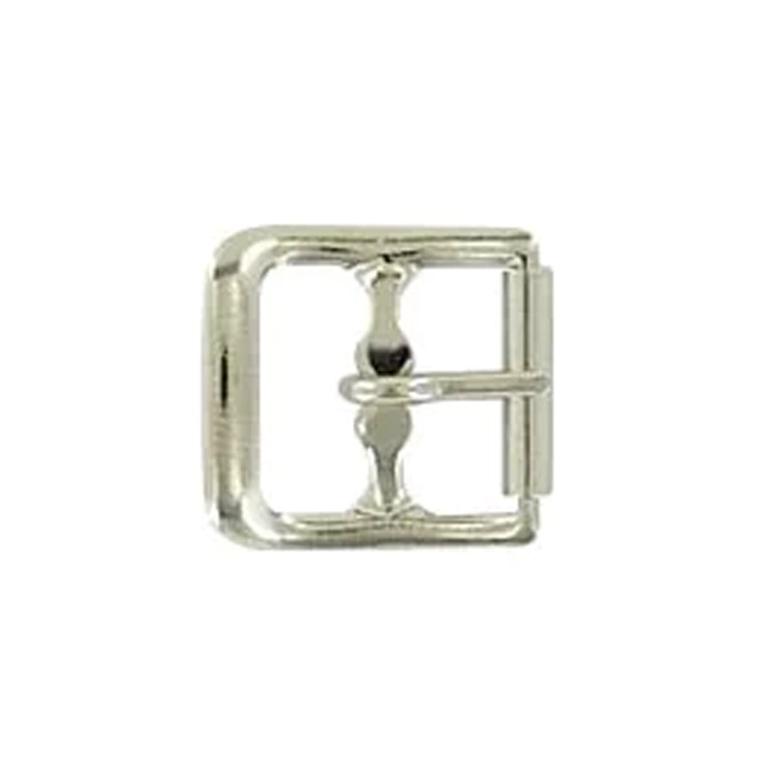 1/2" Nickel, Sandal Buckle Roller Buckle, Steel