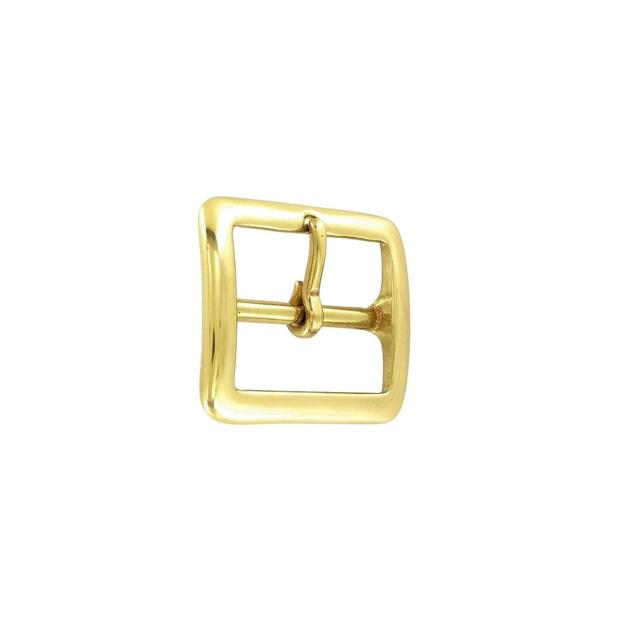 1 3/4" Brass, Sam Browne Center Bar Buckle, Solid Brass