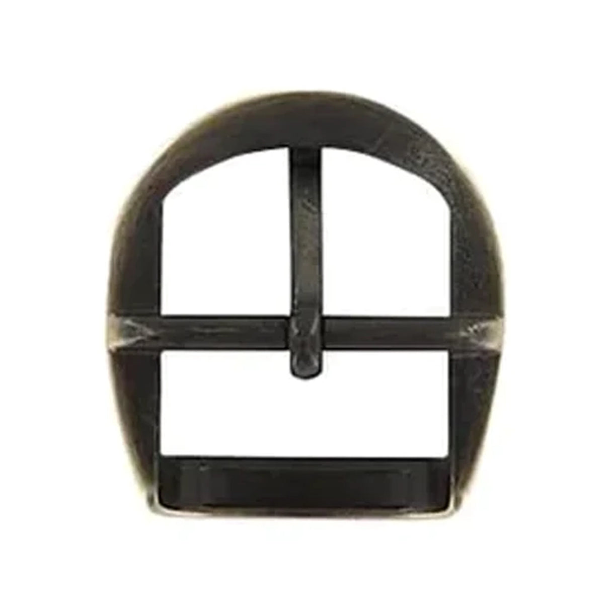 1" Antique Brass, D Shaped Center Bar Buckle, Zinc Alloy