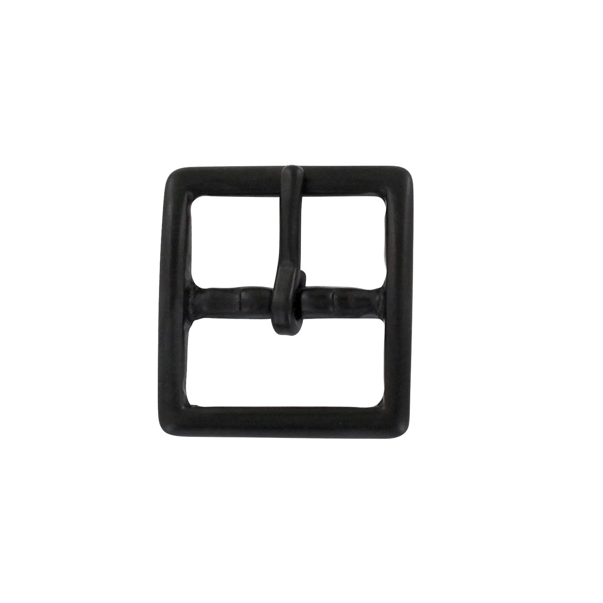 1" Black, Sam Browne Center Bar Buckle, Solid Brass