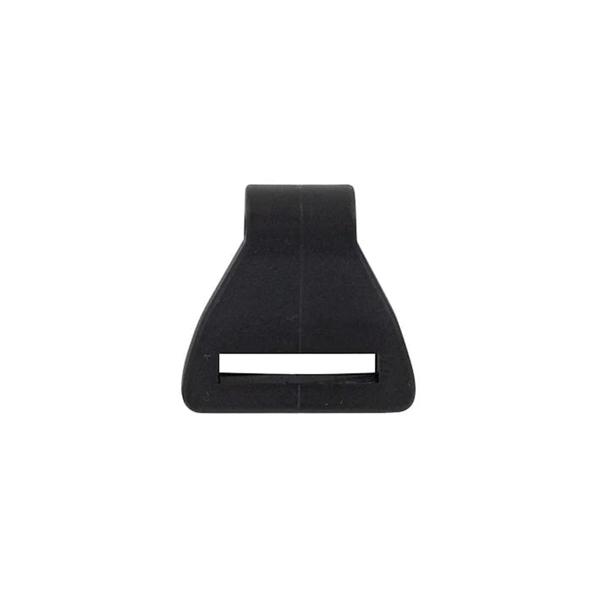 1" Black, Tie Down Strap Hook, Plastic