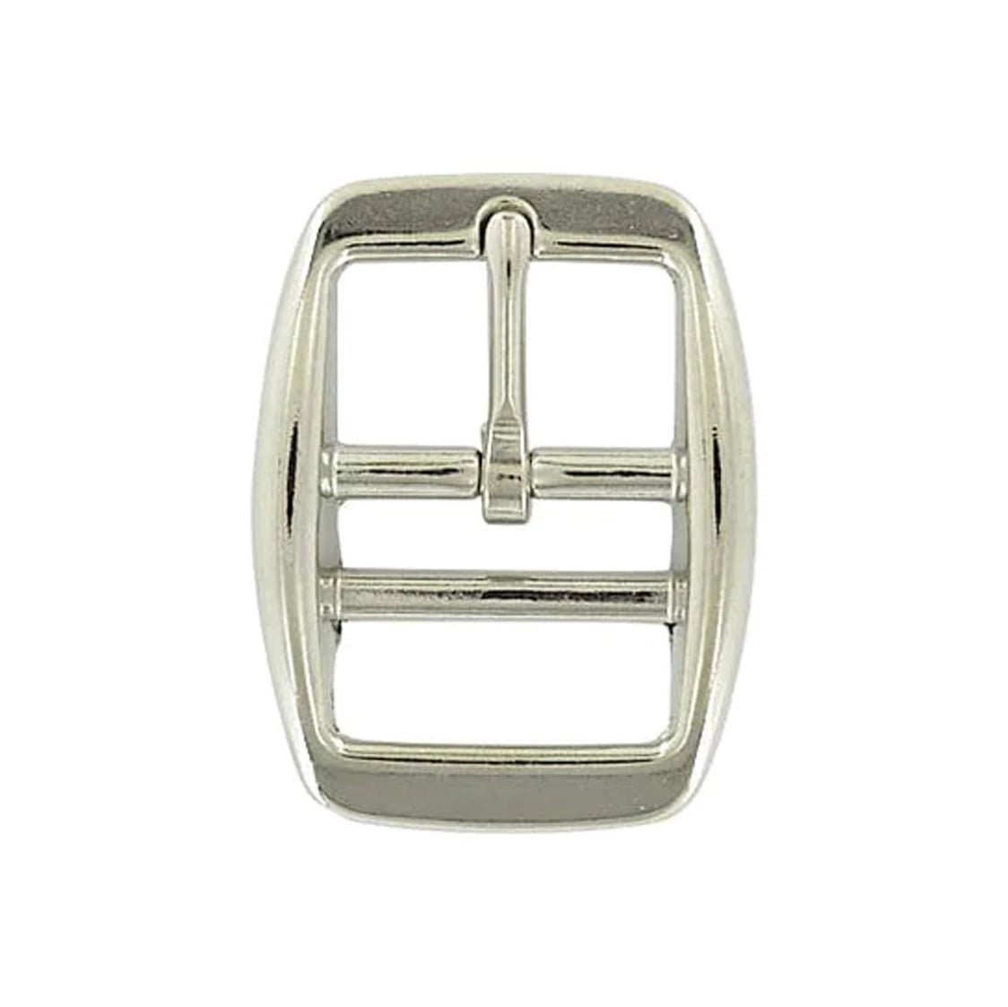 1" Nickel, Dog Collar Buckle, Zinc Alloy