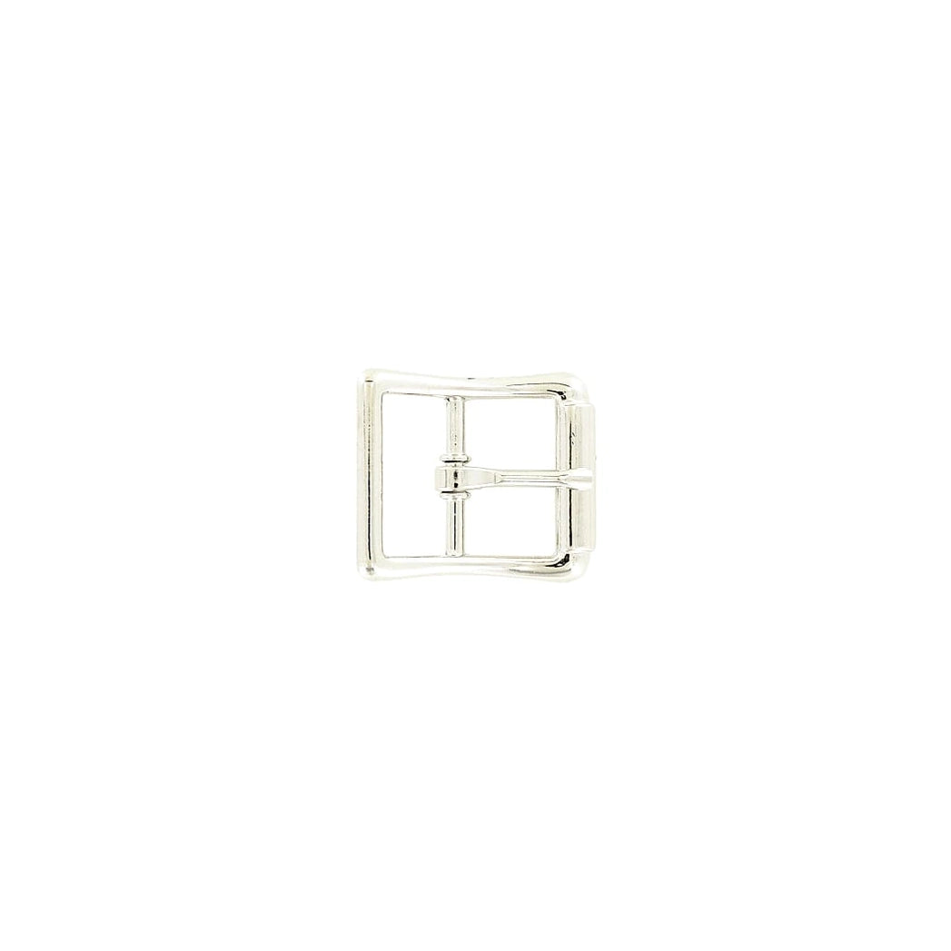 1" Nickel, Imitation Roller Center Bar Buckle, Zinc Alloy