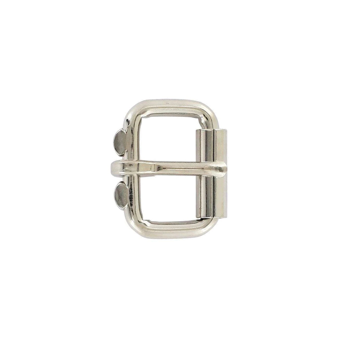 1" Nickel, Heel Bar Buckle, Steel