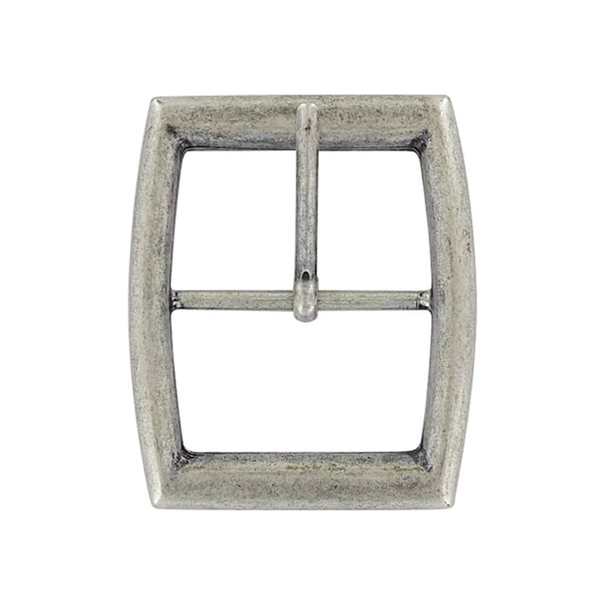 2" Antique Nickel, Artisan Center Bar Buckle, Zinc Alloy