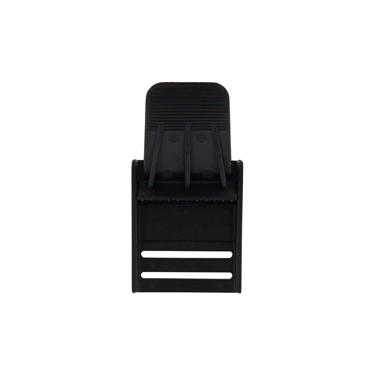 2" Black, Cam Lever Buckle, Plastic