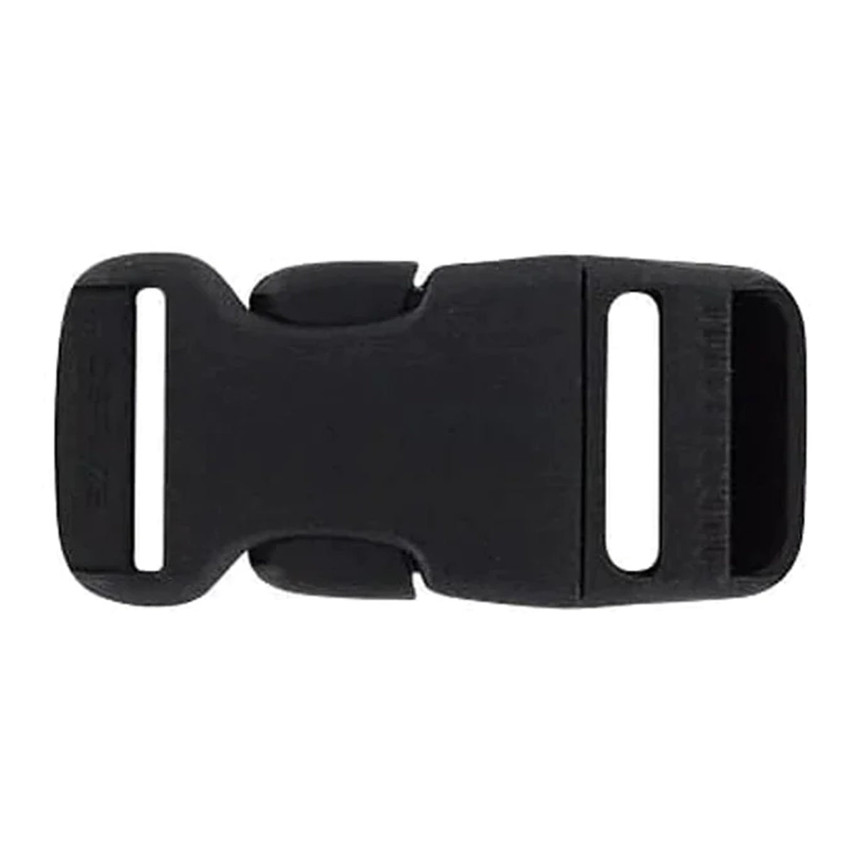 3/4" Black, Side Squeeze Buckle, Plastic
