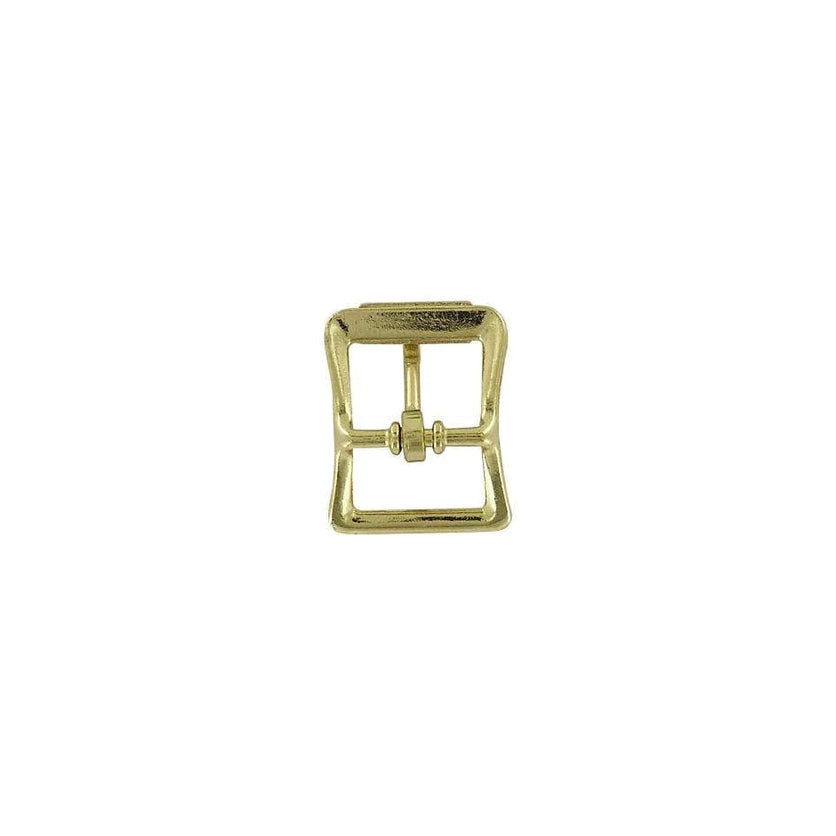 3/4" Brass, Imitation Roller Center Bar Buckle, Zinc Alloy
