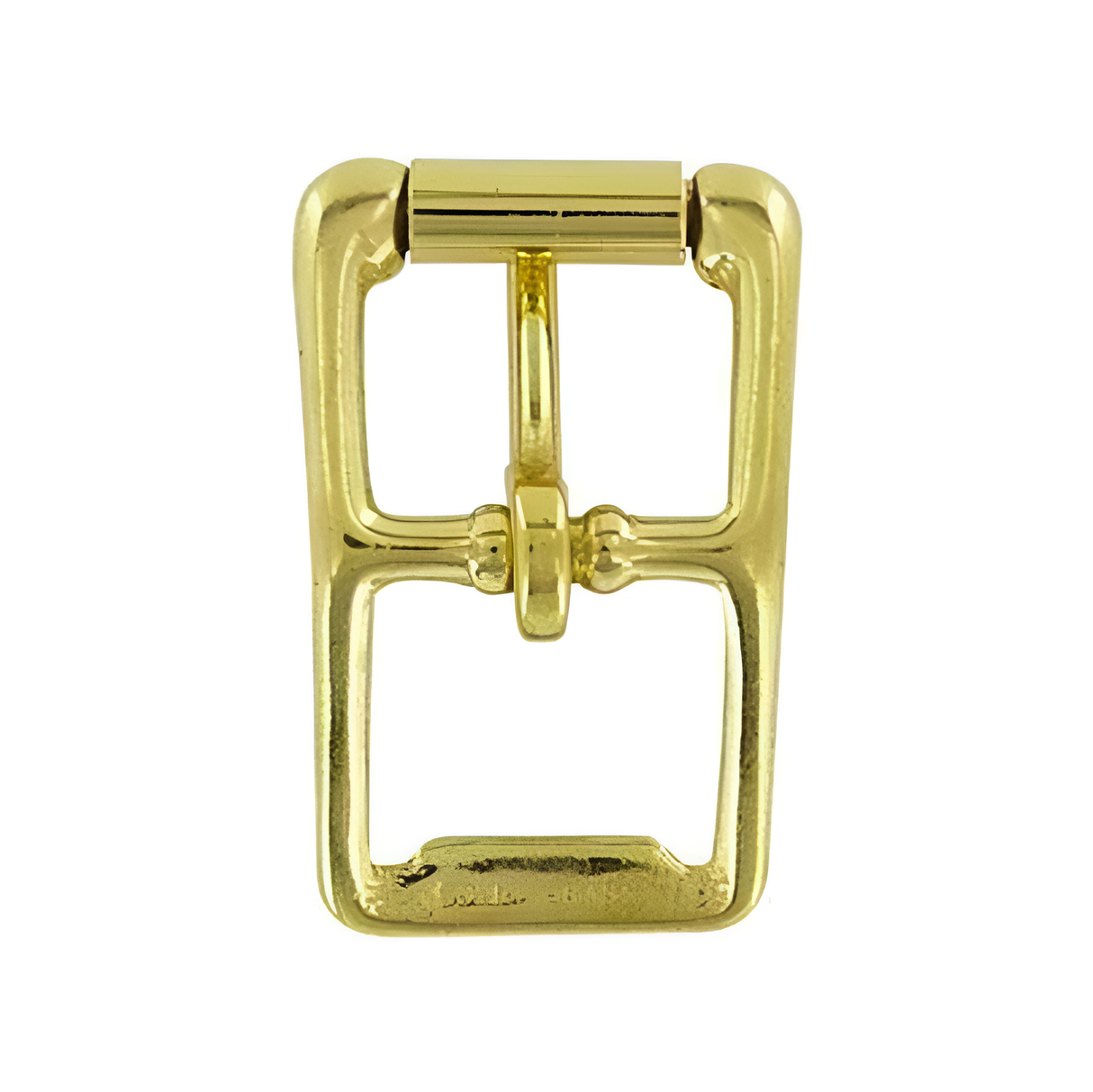 3/4" Brass, Roller Buckle, Solid Brass