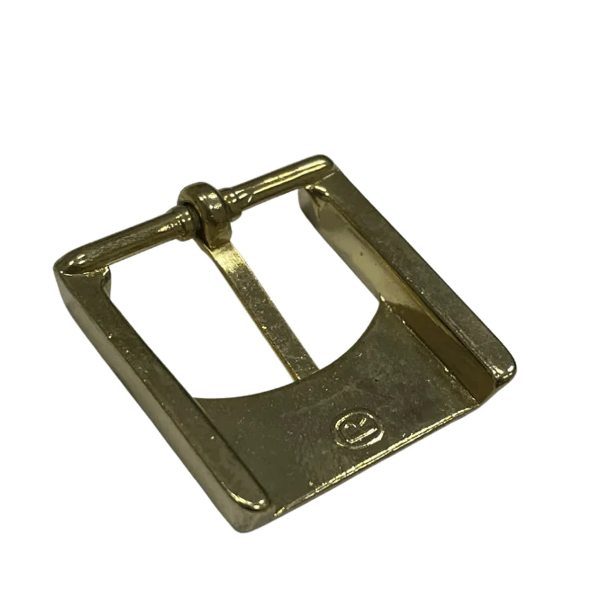 3/4" Gold, Heel Bar Buckle, Zinc Alloy