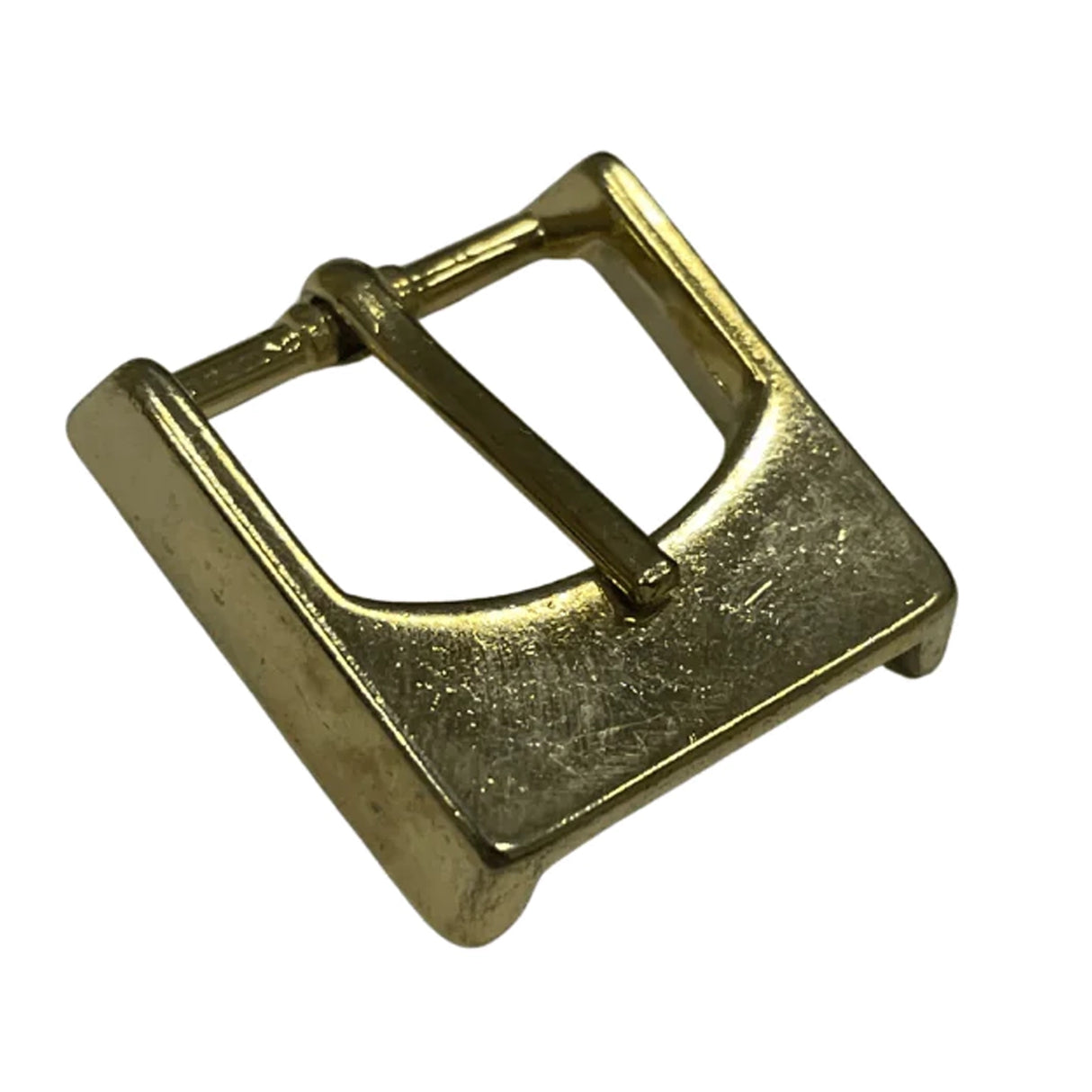 3/4" Gold, Heel Bar Buckle, Zinc Alloy