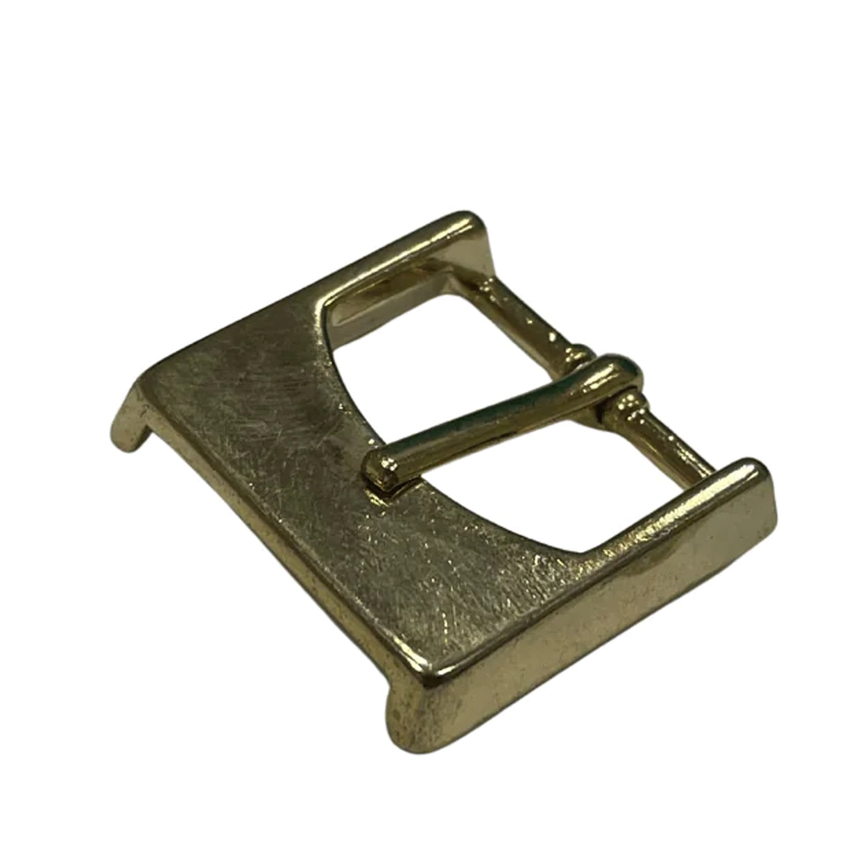 3/4" Gold, Heel Bar Buckle, Zinc Alloy