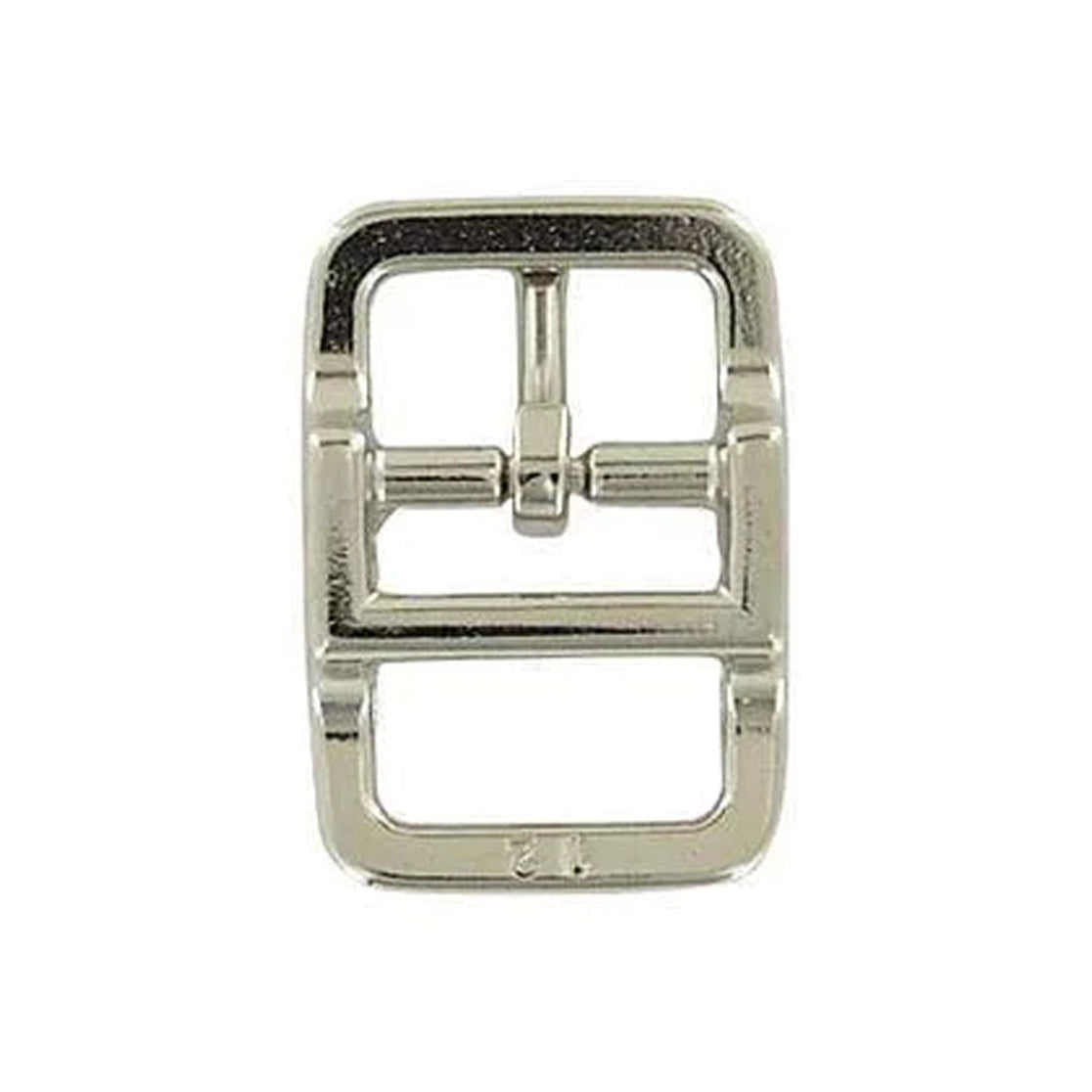3/4" Nickel, Dog Collar Buckle, Zinc Alloy