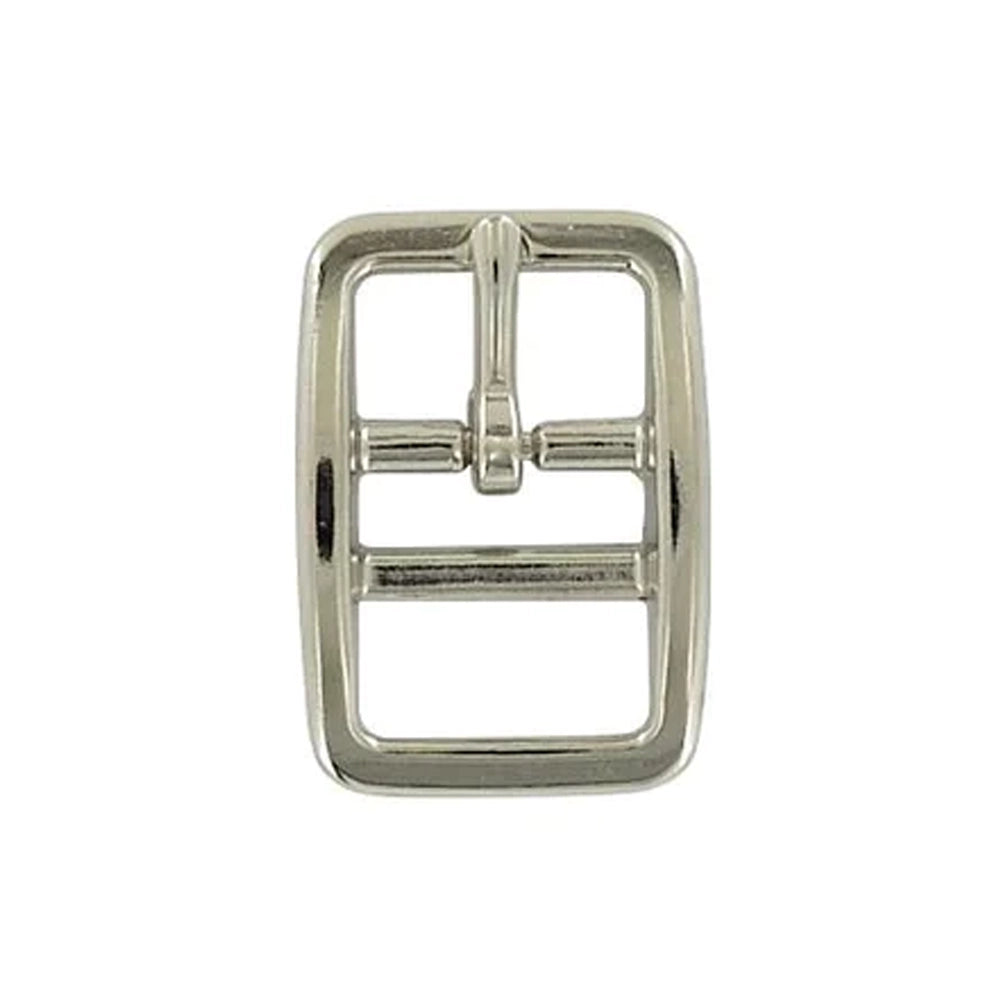 3/4" Nickel, Dog Collar Buckle, Zinc Alloy