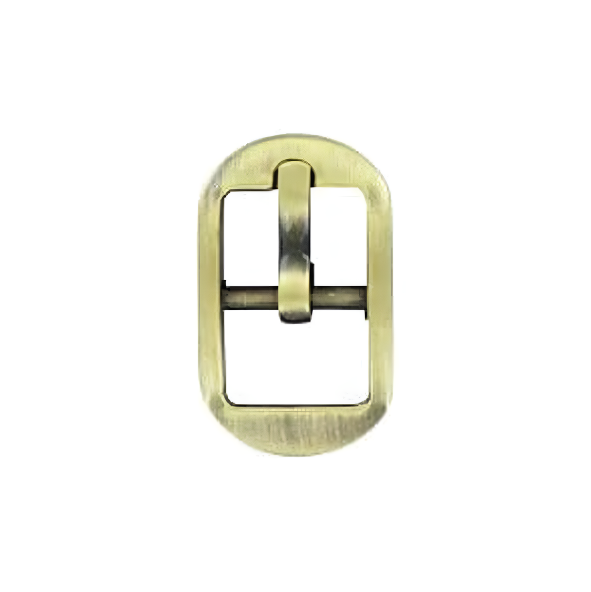 3/8" Antique Brass, Center Bar Buckle, Zinc Alloy-5pk
