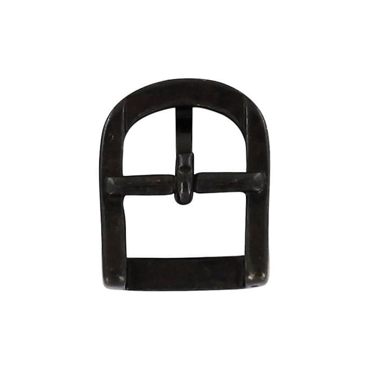 5/8" Antique Brass, D Shaped Center Bar Buckle, Steel