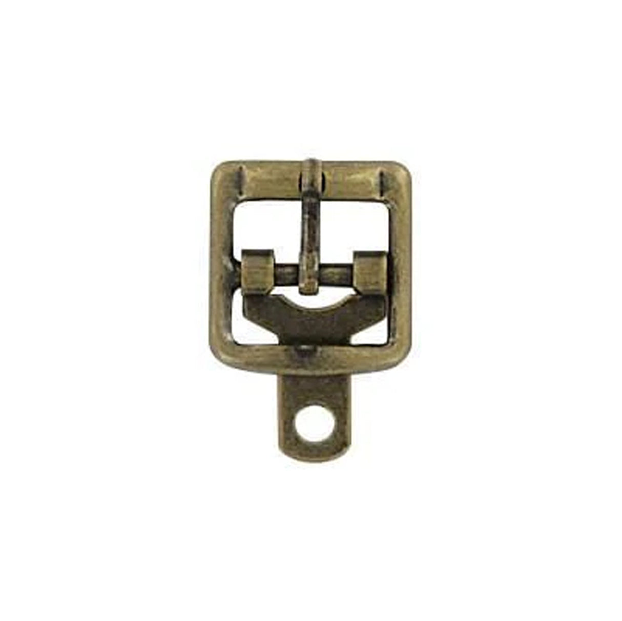 5/8" Antique Brass, "Doc Marten" Center Bar Buckle Buckle, Zinc Alloy