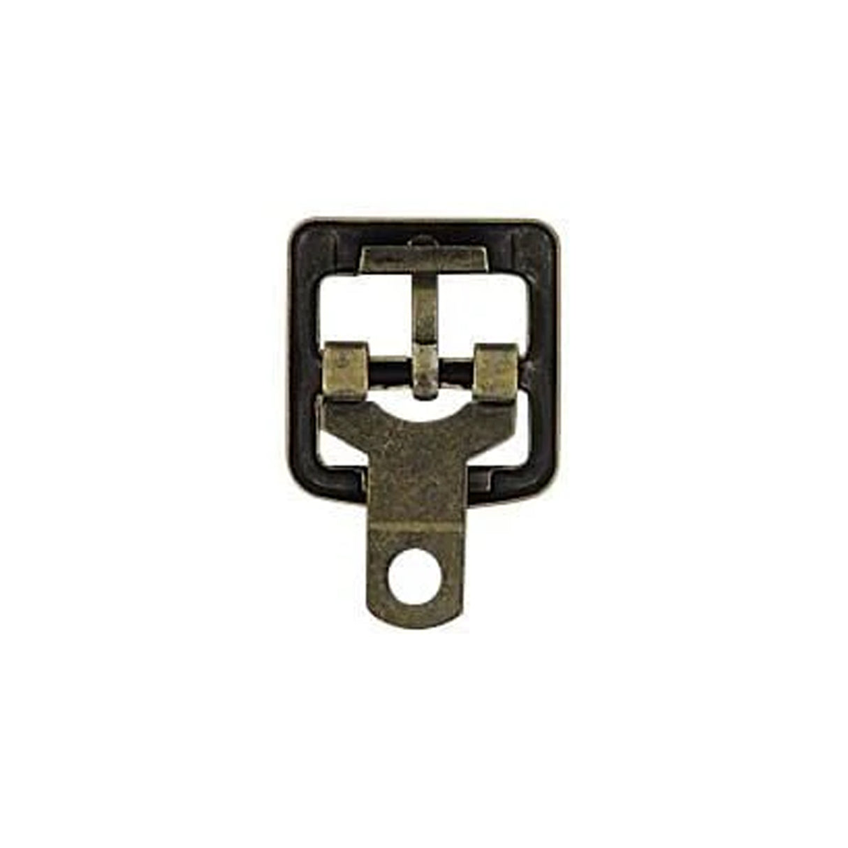 5/8" Antique Brass, "Doc Marten" Center Bar Buckle Buckle, Zinc Alloy