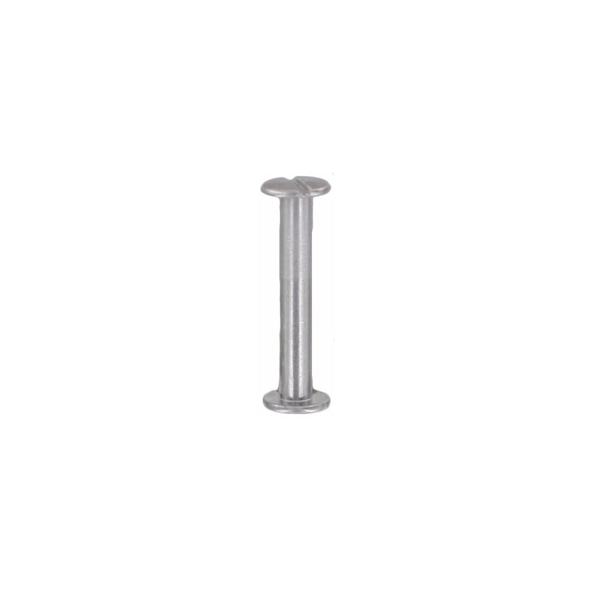 1 1/4" Nickel, Screw Post, Aluminum-PK10