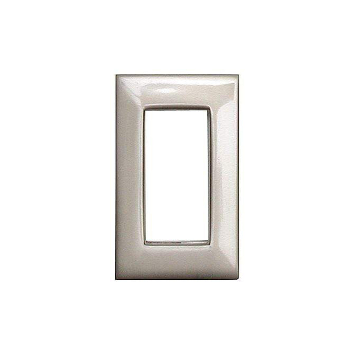 1 3/8" Shiny Nickel, Screw Together Eyelet, Zinc Alloy