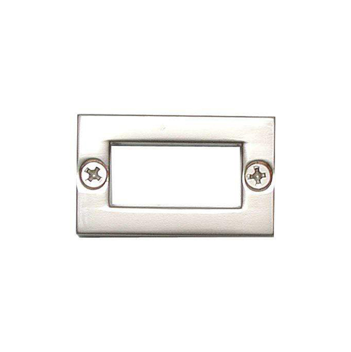 1 3/8" Shiny Nickel, Screw Together Eyelet, Zinc Alloy