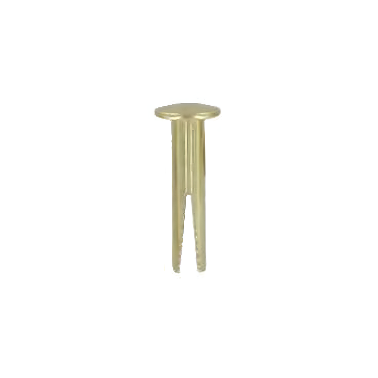 10/16" Brass, Split Rivet, Steel - 24 pk