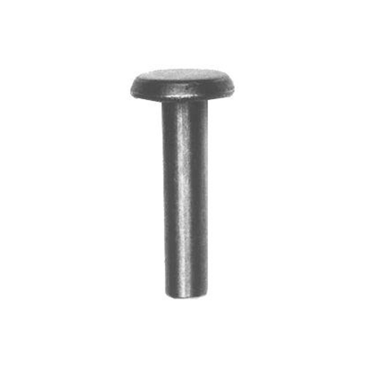 12/16" Gunmetal, Tubular Rivet, Steel - 12 pk