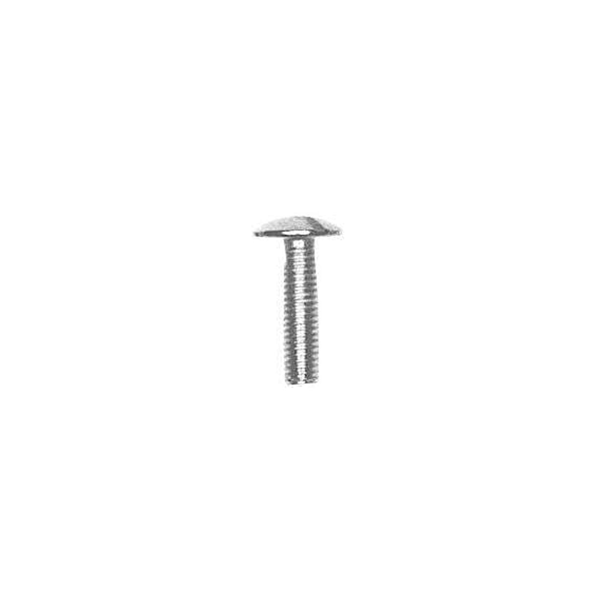 12mm Nickel, Handbag Hardware Screw, Steel-PK10