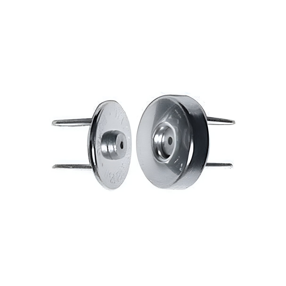 12mm Nickel, Magnetic Snap, Steel